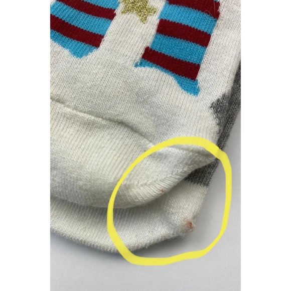 Christmas Snowman Red Nose Reindeer Women’s Festive Christmas Socks 2 Pairs New - Picture 9 of 9